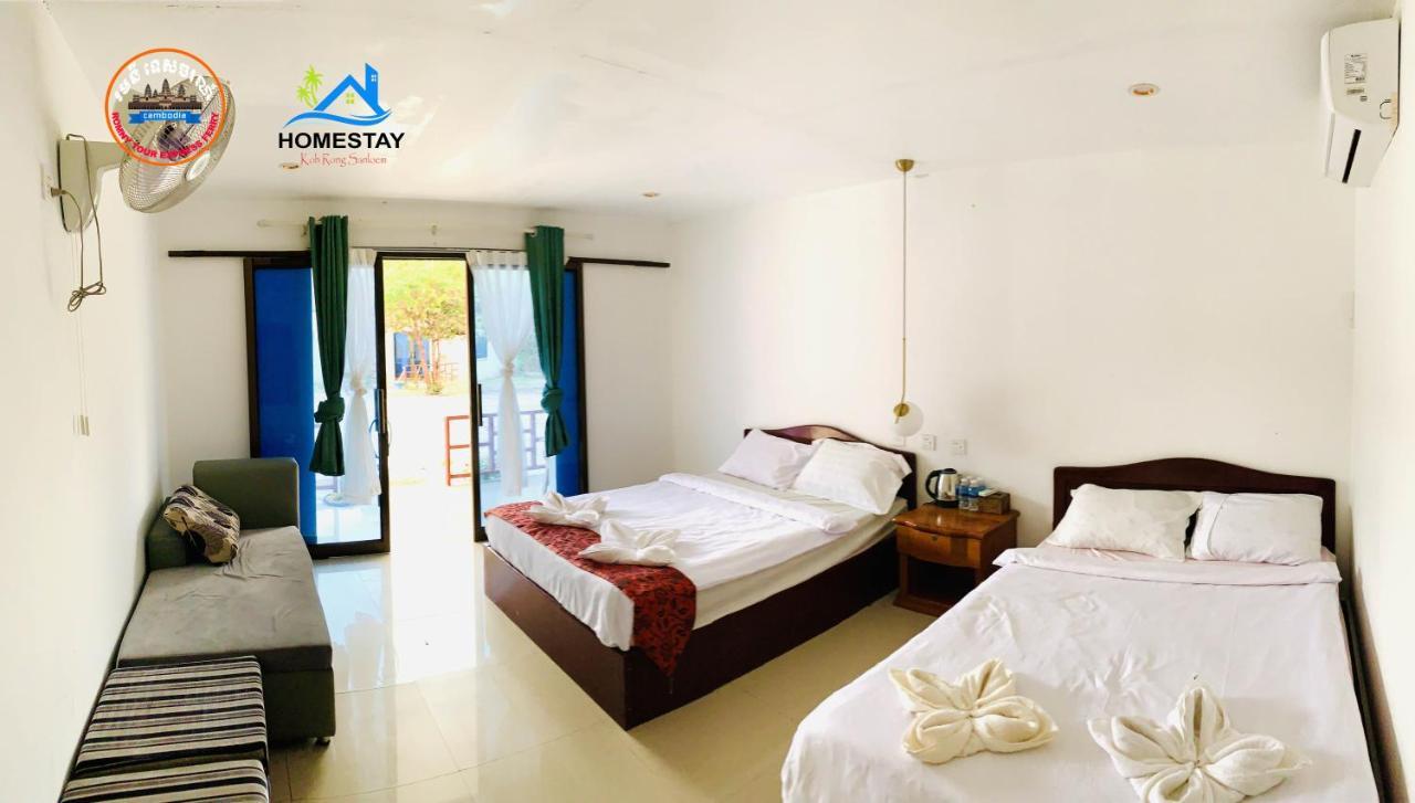 Homestay Resort Koh Rong Sanloem Сиханоуквил Екстериор снимка